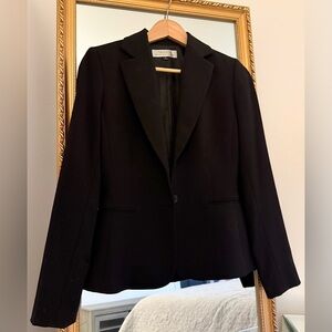 Tahari Arthur S. Levine Black Two-Piece Pant Suit